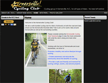 Tablet Screenshot of kernersvillecyclingclub.com